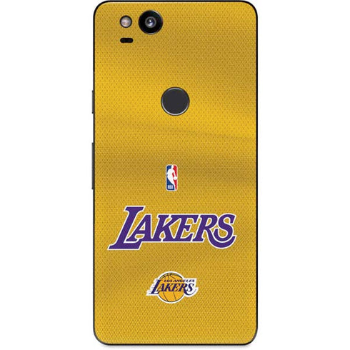 NBA Los Angeles Lakers Jersey Google Pixel 2 Skin